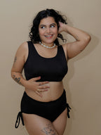 Black Cheeky Set (2 Pcs)