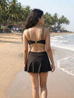 Warrior Black Skort Set (2 Pcs)