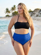 Butterfly Halter & Royal Ruched Set (2 Pcs)