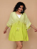 Matcha Sea Shell Kaftan Dress