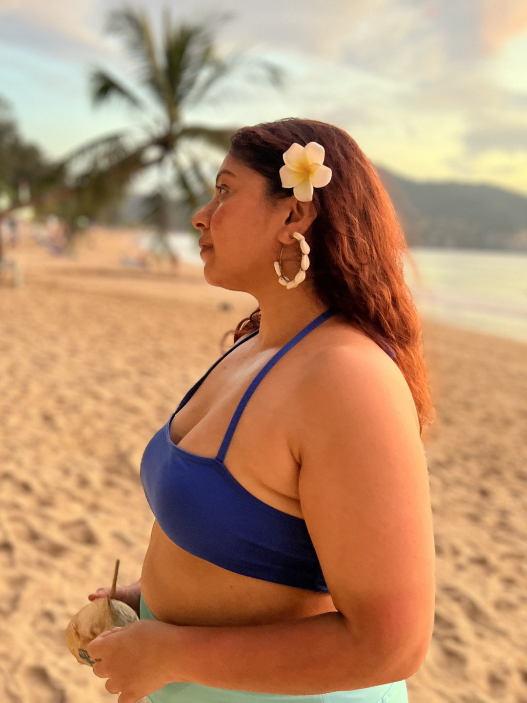 Royal Cyan Halter Set (2 Pcs)