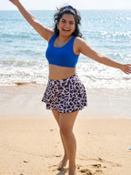 Royal Cow Skorts Set (2 Pcs)