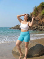 Lily Cyan Shorts Set (2 Pcs)