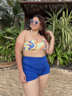 Royal Citrus Shorts Set (2 Pcs)