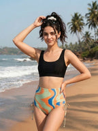 Black Citrus Cheeky Set (2 Pcs)