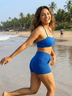 Royal Rebel Halter Shorts Set (2 Pcs)