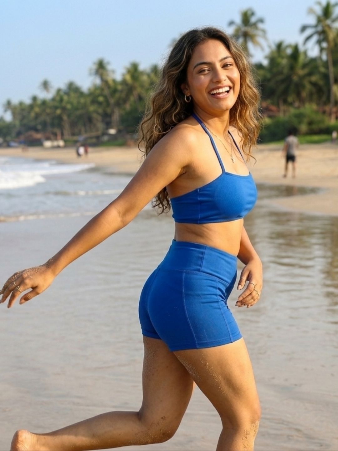 Royal Rebel Halter Shorts Set (2 Pcs)