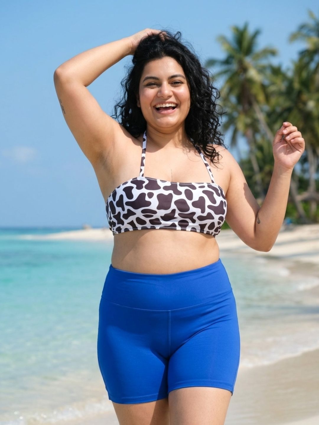 Cow Royal Shorts Set (2 Pcs)