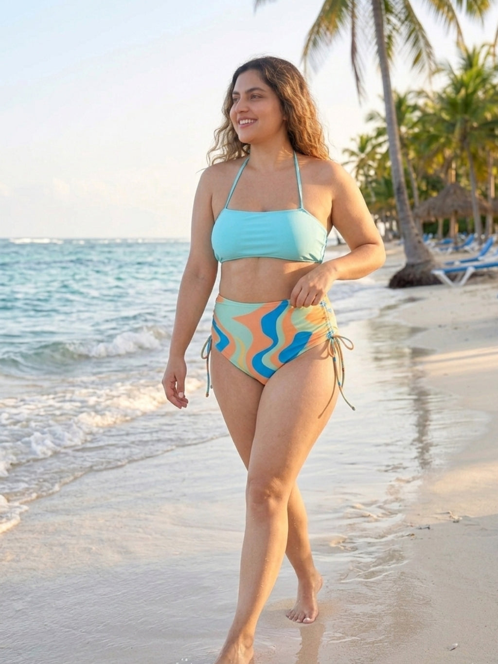 Cyan Citrus Cheeky Set (2 Pcs)