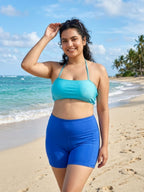 Cyan Royal Shorts Set (2 Pcs)