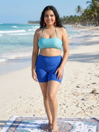 Cyan Royal Shorts Set (2 Pcs)