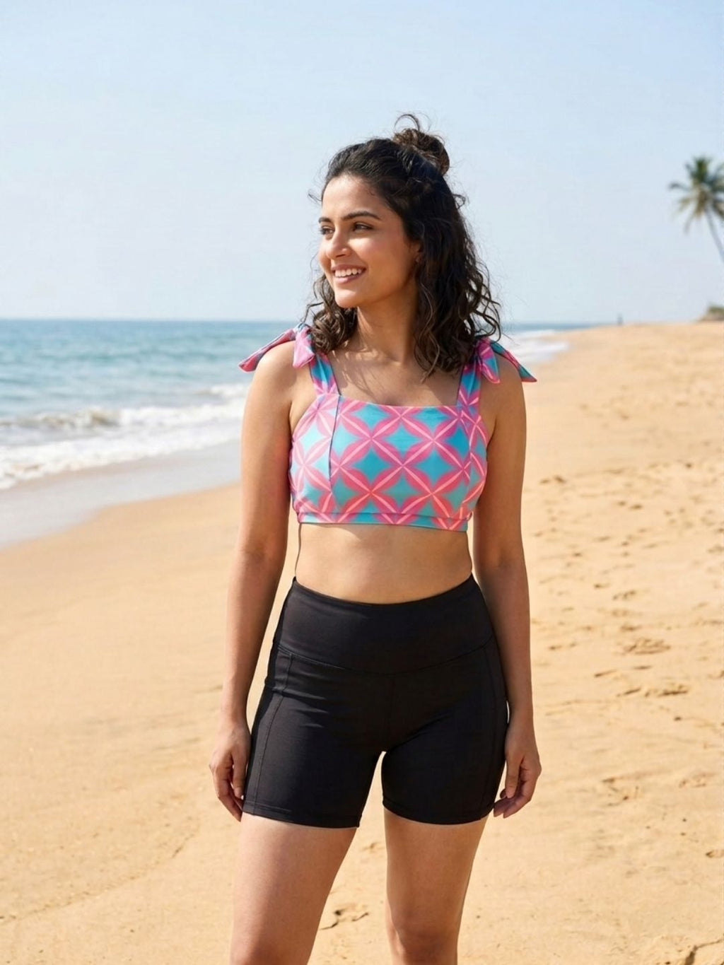 Sugar Black Shorts Set (2 Pcs)