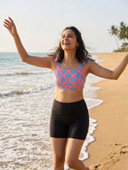 Sugar Black Shorts Set (2 Pcs)