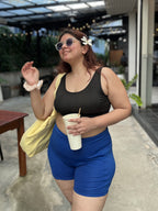 Royal Black Shorts Set (2 Pcs)