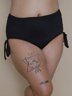 Cyan Frill Butterfly Cheeky Set (2 Pcs)