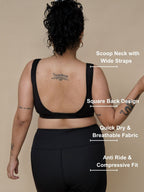 Black Round Neck Set (2 Pcs)