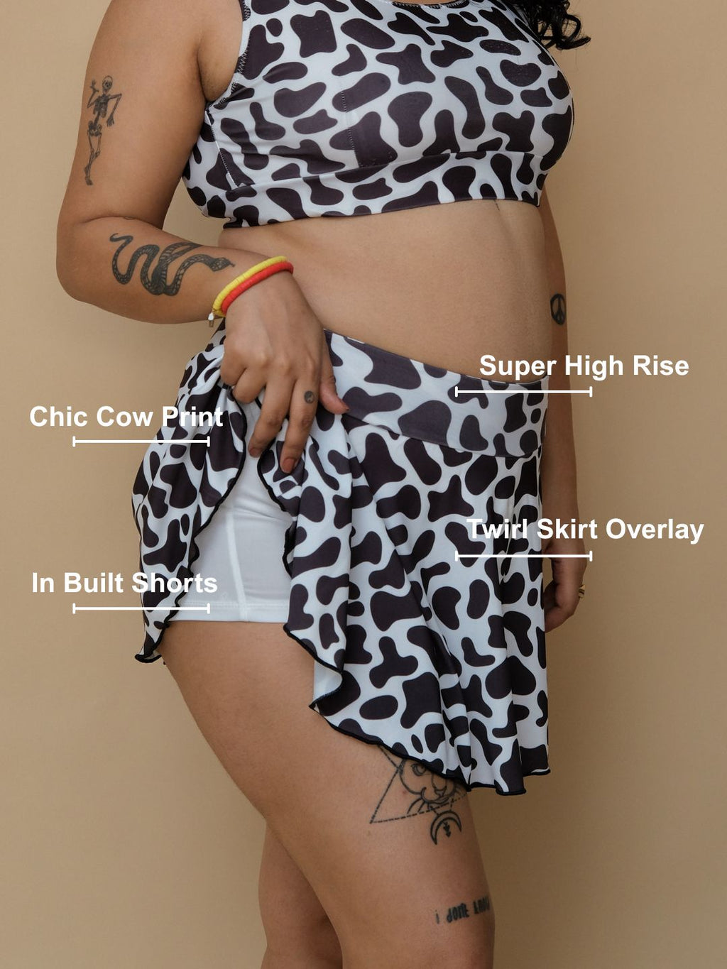 Bitch I-am-a-Cow Skorts BTM