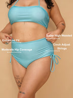 Cyan-derella Adjustable Cheeky BTM
