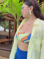 Royal Citrus Shorts Set (2 Pcs)