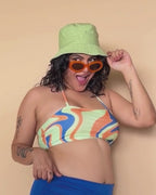 Citrus Shock Halterneck Top