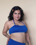 Royal Rebel Halterneck Top